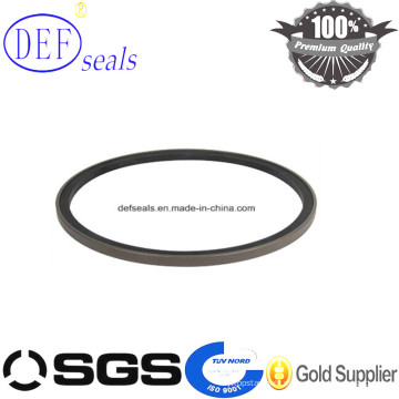 PTFE / Teflon Slide Ring Piston Seals para cilindros de serviço pesado